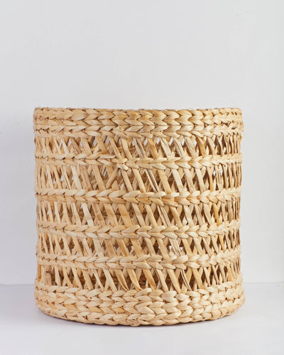 Aira – Banana Fiber Storage Basket – Baskets & Boxes on Brown Living™. SKU: S-002. Img 5.