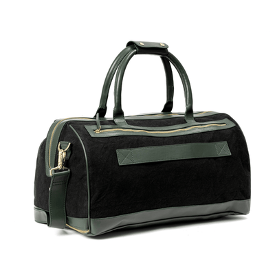 Ajax Vegan Leather Duffle Bag – Travel Duffel on Brown Living™. SKU: TDGH20251001. Img 10.