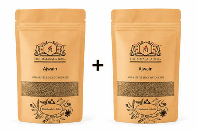 Ajwain Seeds 100g – Fresh, Aromatic Carom Seeds | Pack of 2 – Seasonings & Spices on Brown Living™. SKU: 00A. Img 4.