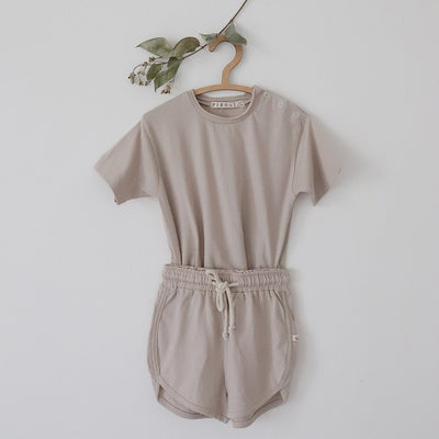 All Day - 100% Organic Cotton Kids Shorts – Kids Shorts on Brown Living™. SKU: CW - 01 - 0003/6 - 9M. Img 5.