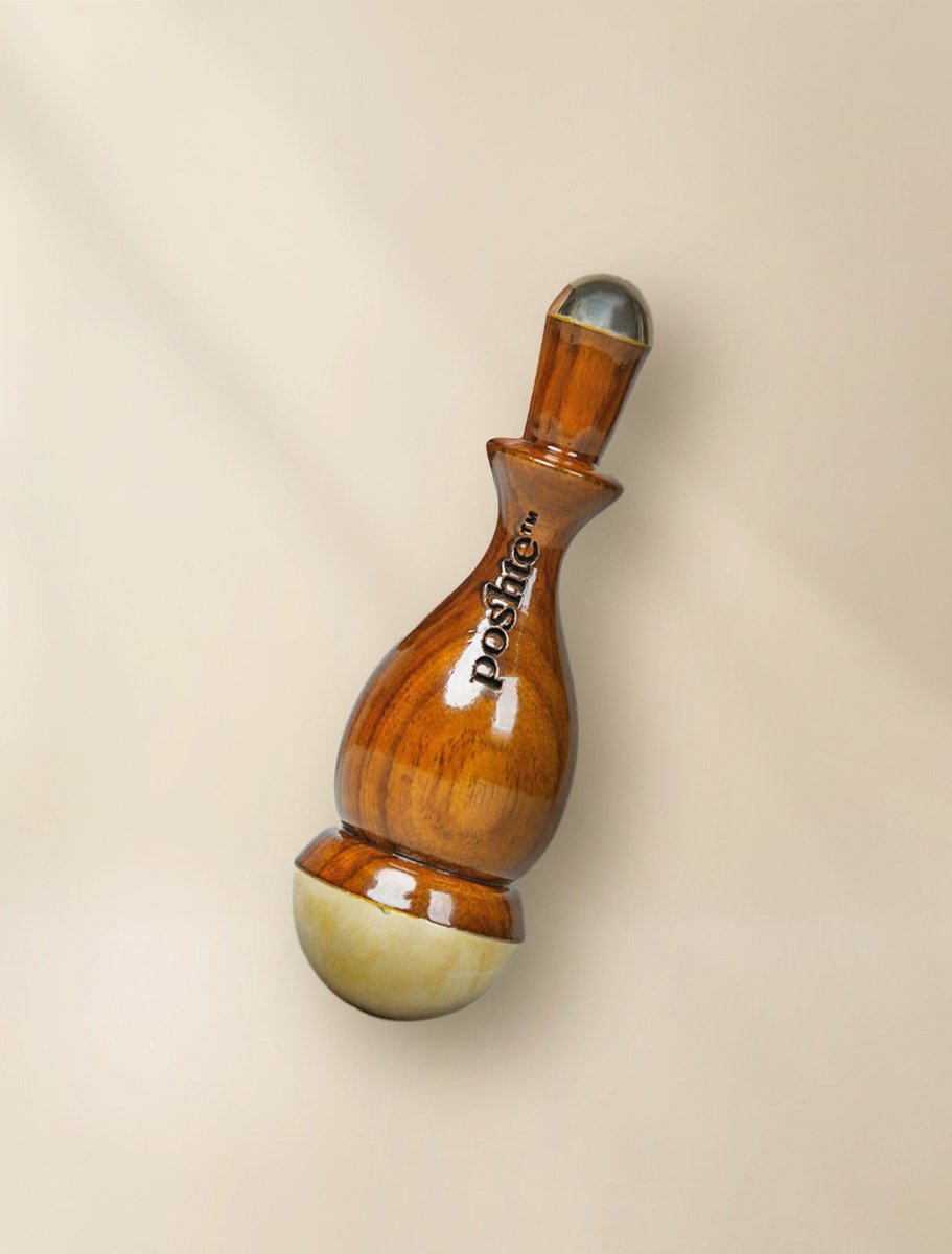 All - In - One Kansa Wand for Absorption, Circulation & Relaxation – Massager by Poshte available on Brown Living™. . SKU: Posh - 23. Img 1.