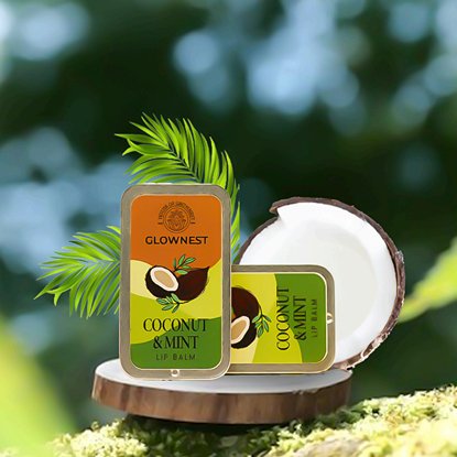 All Natural Coconut & Mint Lip Balm | Verified Sustainable by Brown Living™