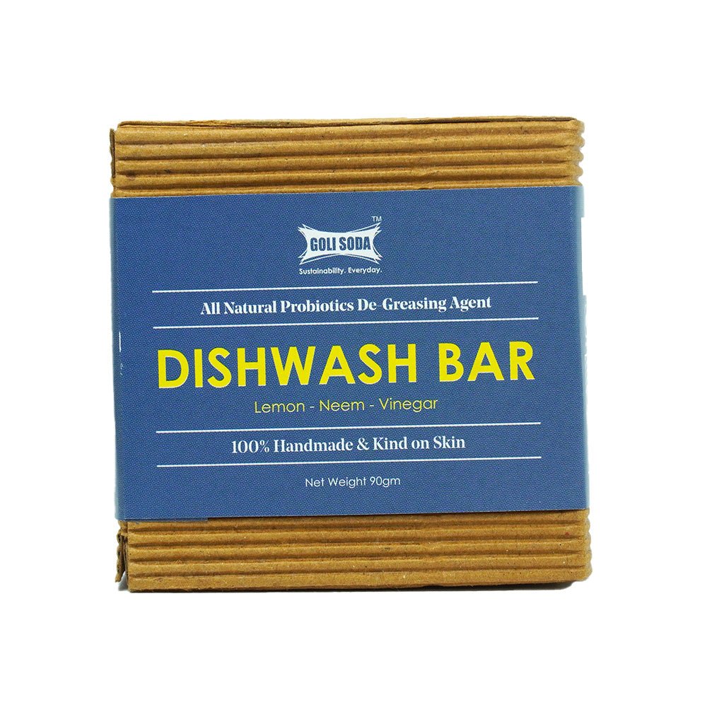 All Natural Probiotic De Greasing Agent Dishwash Bar | Verified Sustainable by Brown Living™