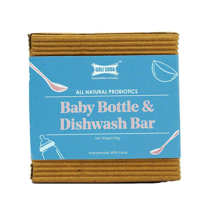 All Natural Probiotics Baby Bottle & Dishwash Bar | Verified Sustainable by Brown Living™