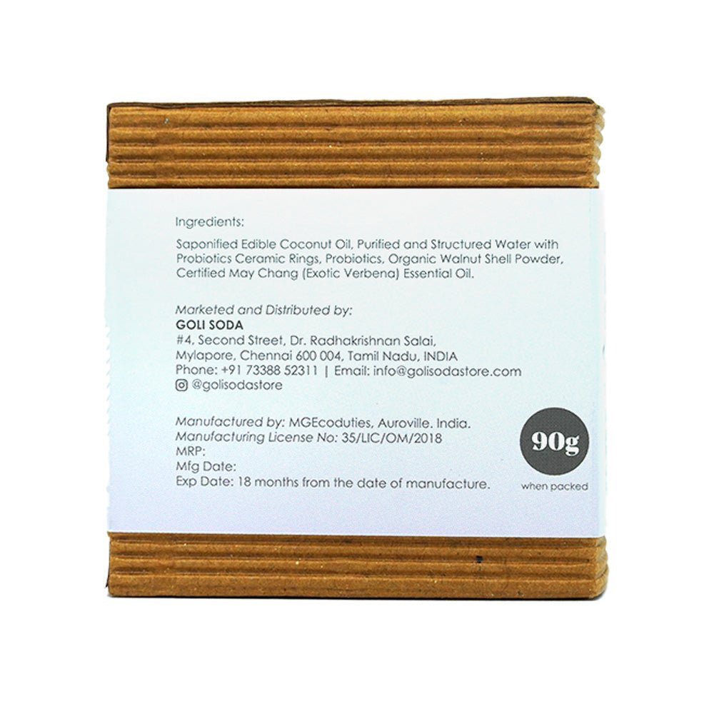 All Natural Probiotics & Rejuvenating Face Wash Bar (Pack of 2) | Verified Sustainable by Brown Living™