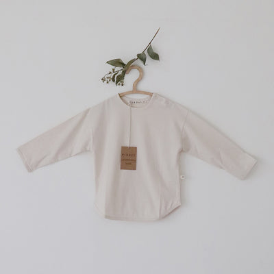 All Season Tee - 100% Organic Cotton T-shirt – Kids T-Shirts on Brown Living™. SKU: CW - 01 - 0004/6 - 9M. Img 1.