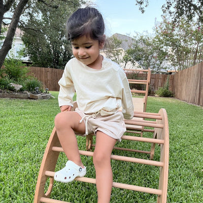 All Season Tee - 100% Organic Cotton T-shirt – Kids T-Shirts on Brown Living™. SKU: CW - 01 - 0004/6 - 9M. Img 3.