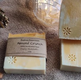 Almond Crunch Handmade Soap | Verified Sustainable Body Soap on Brown Living™