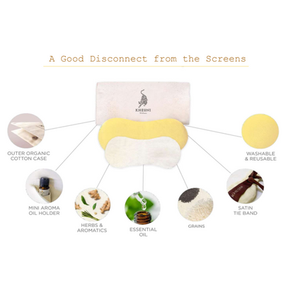 Lavender Eye Pillow | Sleep Eye Mask for Relaxation