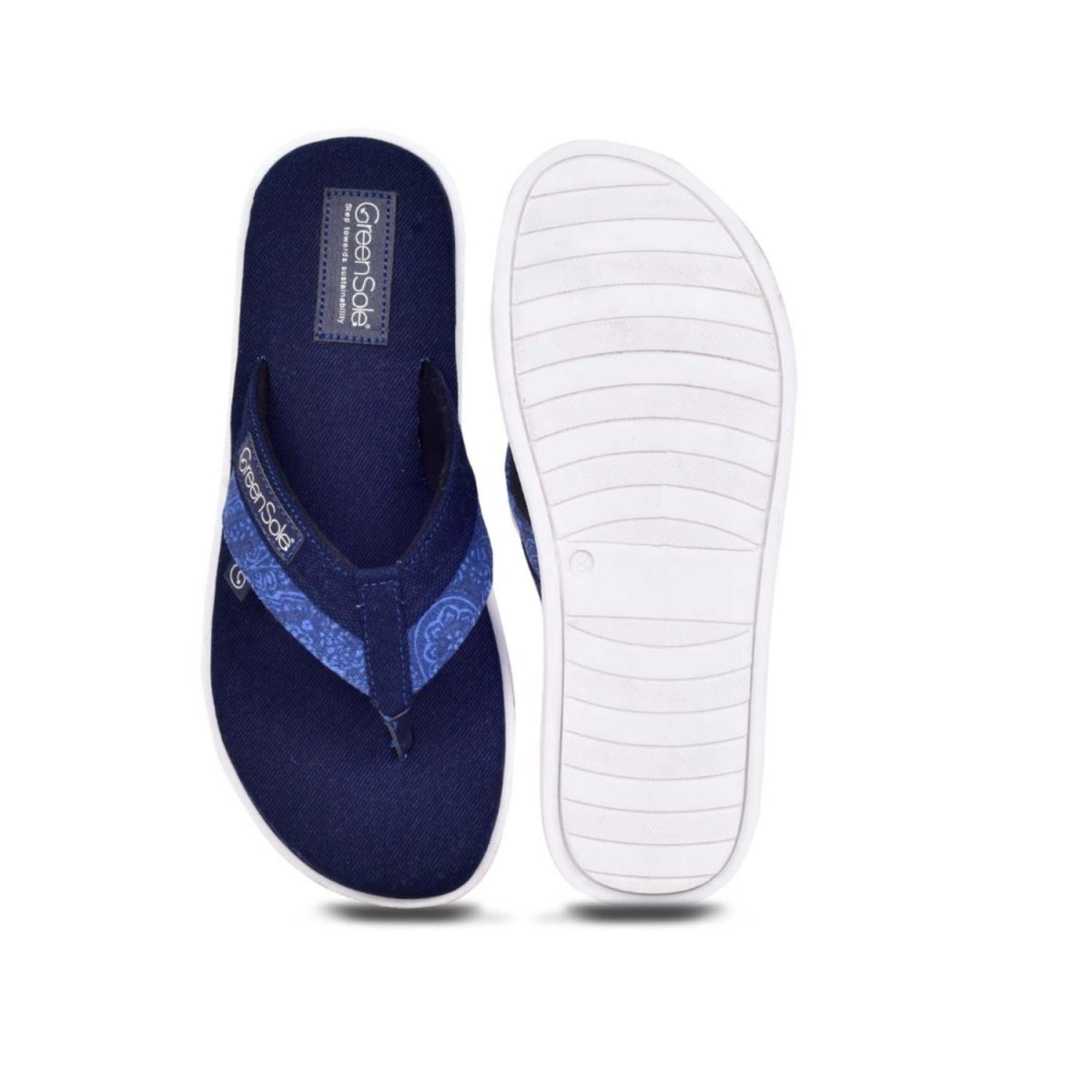 Amaron Aqua Mens Slippers | Verified Sustainable by Brown Living™