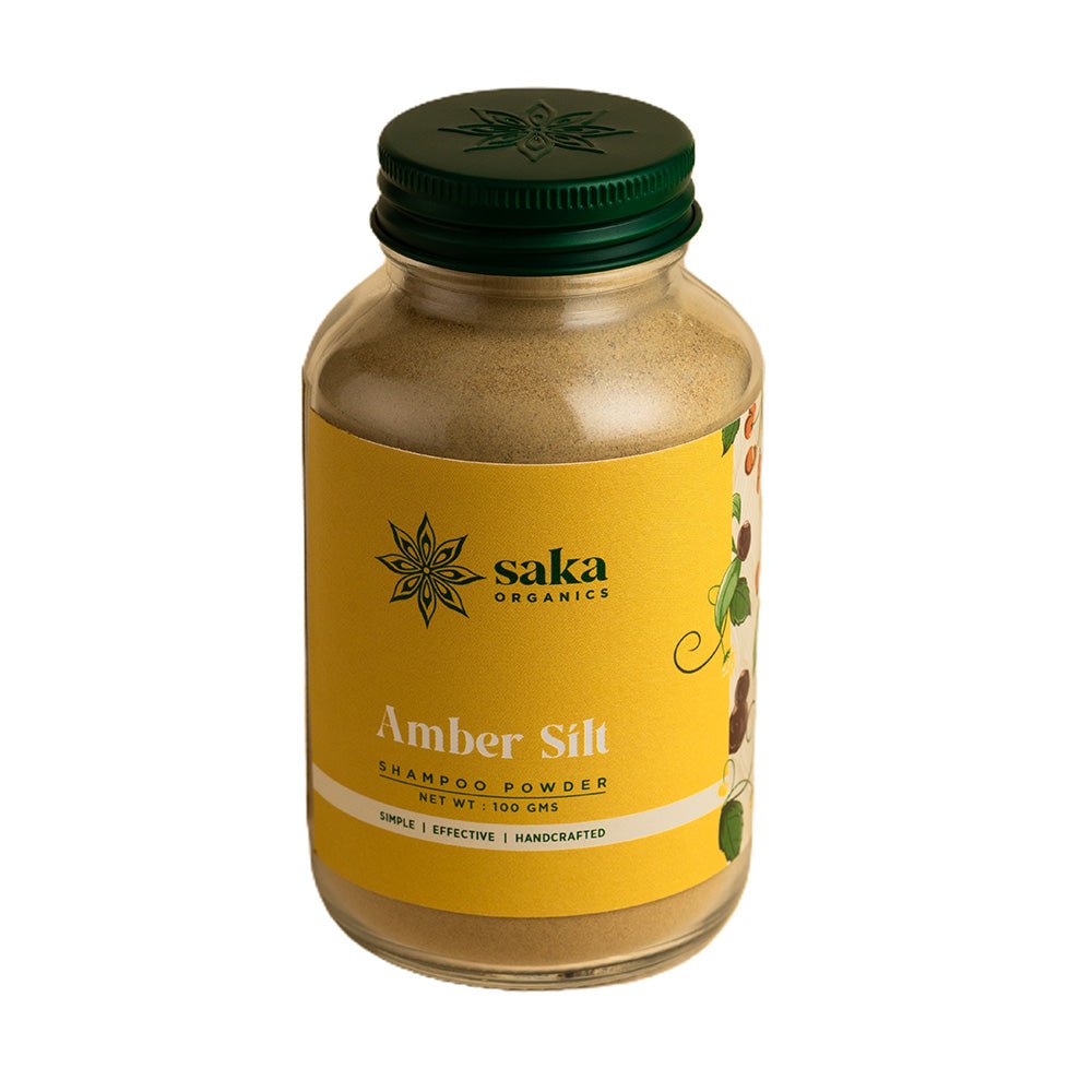 Amber Silt | Handmade Exfoliating Shampoo Powder (100gms) | Verified Sustainable by Brown Living™