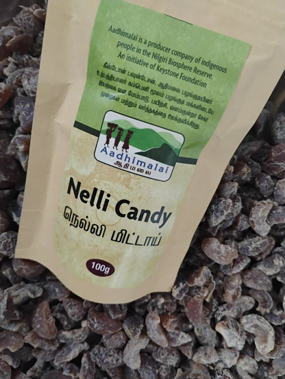 Amla Candy – Healthy Digestive Treat, Rich in Vitamin C & Antioxidants – Dried Fruits, Nuts & Seeds on Brown Living™. SKU: APPCL - 038. Img 6.