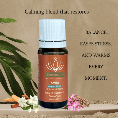 AMRA Diffuser Oil – Uplifting Natural Fragrance for Calm Spaces – Fragrance Diffusers on Brown Living™. SKU: DIF-NAM-001-AMR. Img 3.