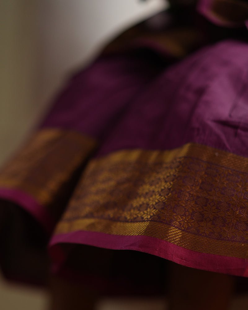 Anagha Purple Sharara Coord Set – Elegant Festive & Party Wear Outfit – Kids Ethnic Sets on Brown Living™. SKU: C35G2PS24. Img 5.