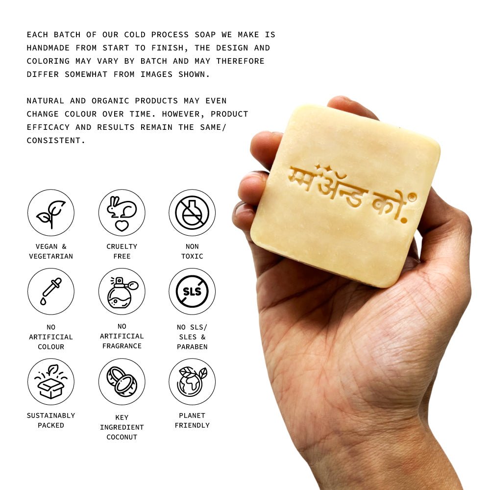 Anaya Carrot Coconut Milk Cold Process Soap – Body Soap on Brown Living™. SKU: CB06. Img 6.