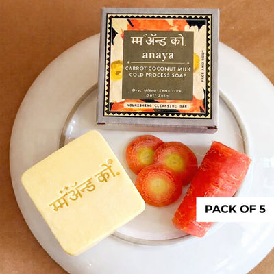 Anaya Carrot Coconut Milk Cold Process Soap – Body Soap on Brown Living™. SKU: SCB506. Img 8.