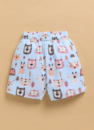 Animal Adda Unisex Kids Co - ord Set | Fun Printed Comfortable Outfit – Kids Daywear Sets on Brown Living™. SKU: AAU23M1. Img 3.