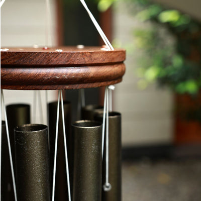 ANTARA C Sound of Joy – Hand - Tuned Wind Chime – Windchimes & Dreamcatchers by Wind Song available on Brown Living™. . SKU: Code6c. Img 3.