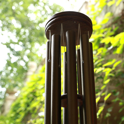 ANTARA C Sound of Joy – Hand - Tuned Wind Chime – Windchimes & Dreamcatchers by Wind Song available on Brown Living™. . SKU: Code6c. Img 4.