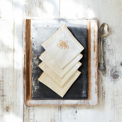 Anthophile Cocktail Napkin - Set of 2 – Home Decor on Brown Living™. SKU: INCNW01. Img 5.