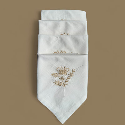 Anthophile Dinner Napkin - Set of 2 – Table Linens on Brown Living™. SKU: INDNY02. Img 6.