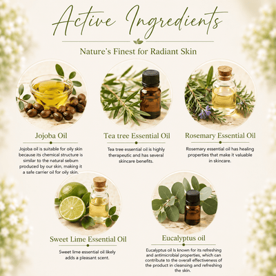 Anti-Acne Face Oil - 20 ml – Face Oil on Brown Living™. SKU: SKIE01. Img 2.