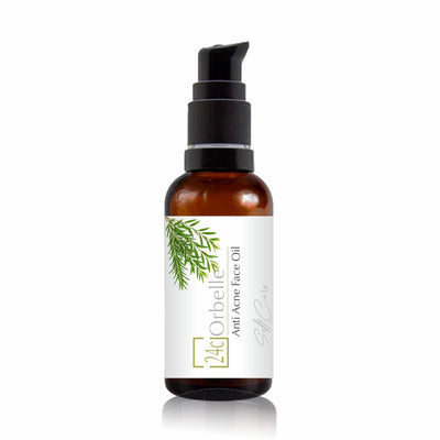 Anti-Acne Face Oil - 20 ml – Face Oil on Brown Living™. SKU: SKIE01. Img 2.