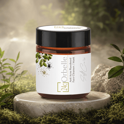 Anti Acne Powdered Cleanser Mask - 50g – Face Pack on Brown Living™. SKU: SKIE03. Img 2.