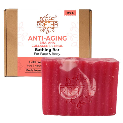 Anti - Aging Raspberry | Cold Process Handmade Soap | Verified Sustainable by Brown Living™