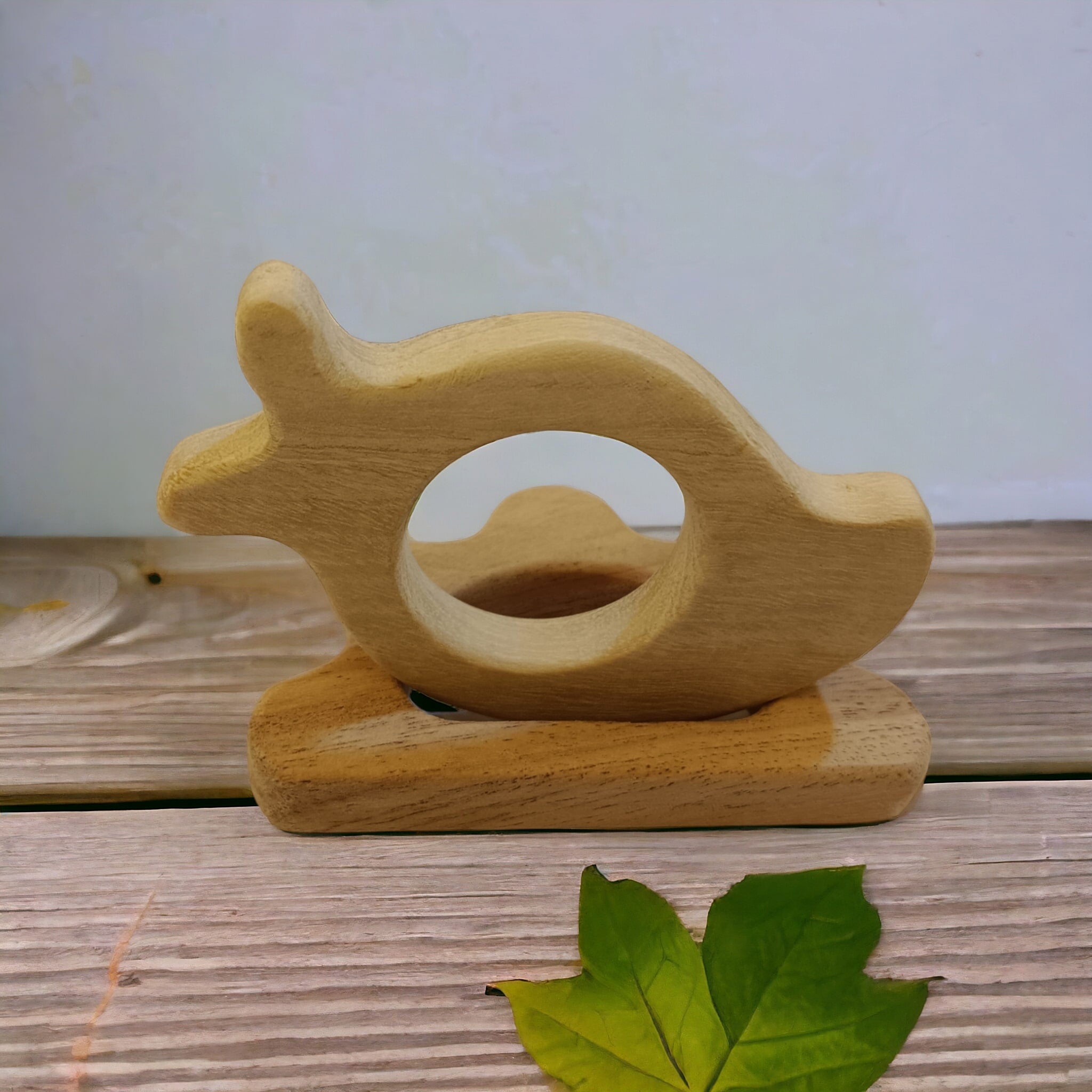 Anti - Bacterial Neem Wooden Teethers – Mango & Cloud Shapes – Baby Teethers & Soothers on Brown Living™. SKU: T_MNG-CLD. Img 6.