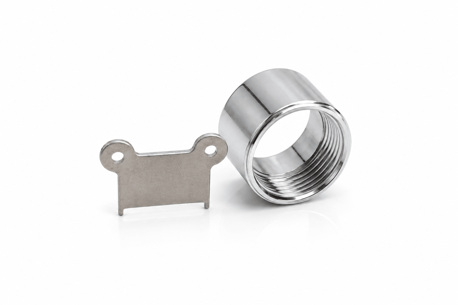 Anti-Theft Female Thread Aerator Housing | Tamper-Proof – Water Saving Device on Brown Living™. SKU: WF-HS-F-AT-P2n. Img 2.