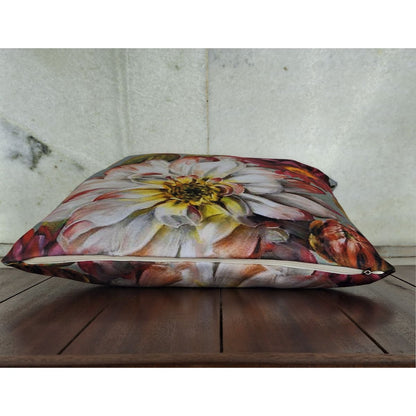 Antique Floral - Recycled Polycotton Cushion Covers - Pack of 2 | Verified Sustainable by Brown Living™