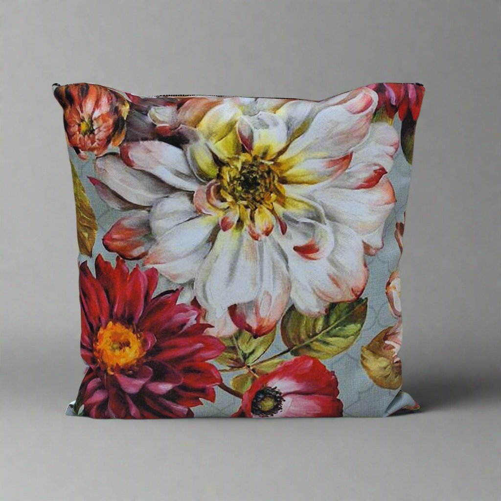 Antique Floral - Recycled Polycotton Cushion Covers - Pack of 2 | Verified Sustainable by Brown Living™