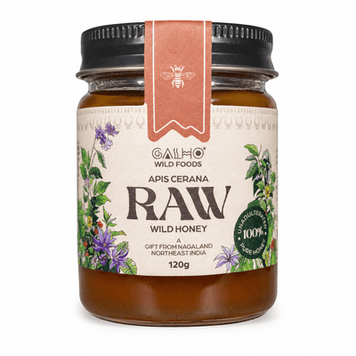 Apis Cerana Wild Apple Honey 120g | Raw Natural Honey – Honey & Syrups on Brown Living™. SKU: GWA120. Img 2.