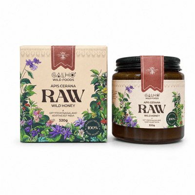Apis Cerana Wild Apple Honey 320g | Raw Natural Honey – Honey & Syrups on Brown Living™. SKU: GWA320. Img 3.