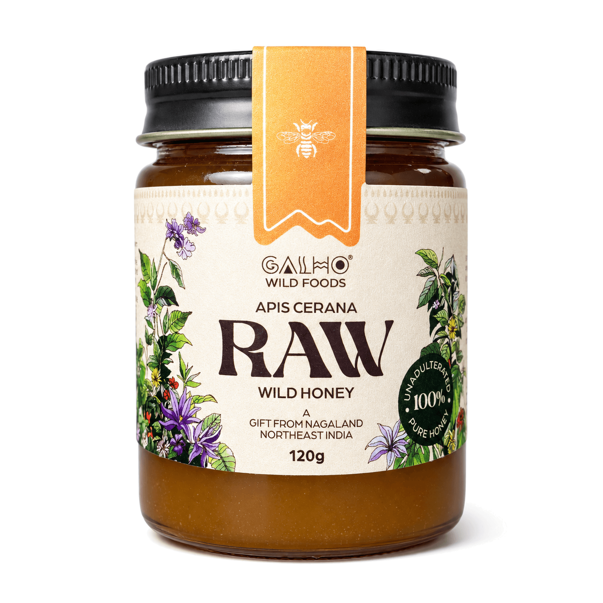 Apis Cerana Wild Banana Honey | Raw Natural Honey – Honey & Syrups on Brown Living™. SKU: CWB120GN. Img 6.