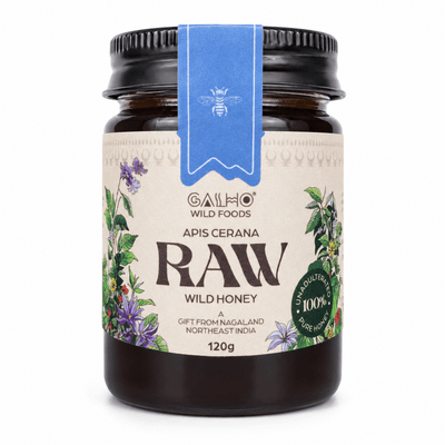 Apis Cerana Wild Flower Honey | Raw Natural Honey – Honey & Syrups on Brown Living™. SKU: GWF_120g. Img 6.