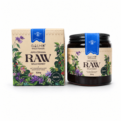 Apis Cerana Wild Flower Honey | Raw Natural Honey – Honey & Syrups on Brown Living™. SKU: GWF_320g. Img 3.