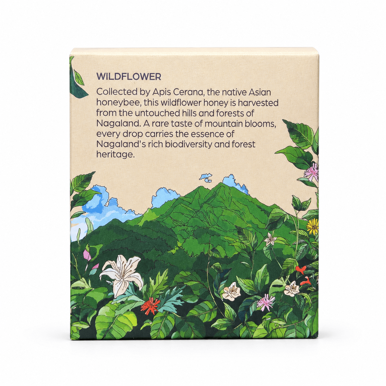 Apis Cerana Wild Flower Honey | Raw Natural Honey – Honey & Syrups on Brown Living™. SKU: GWF_320g. Img 5.