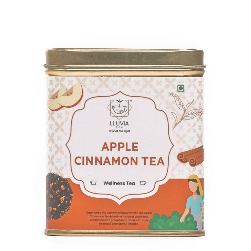 Apple Cinnamon Tea|Sweet and Spicy Blend - 50g | Verified Sustainable by Brown Living™