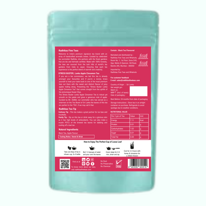 STRESS BUSTER Lanka Apple Cinnamon Tea - A Tea for Warmth and Spice