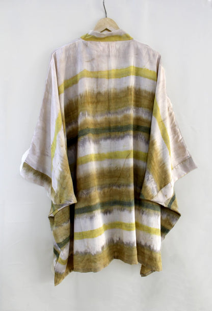 Aranya Handwoven Khadi Tussar Cotton - Yellow | Verified Sustainable by Brown Living™