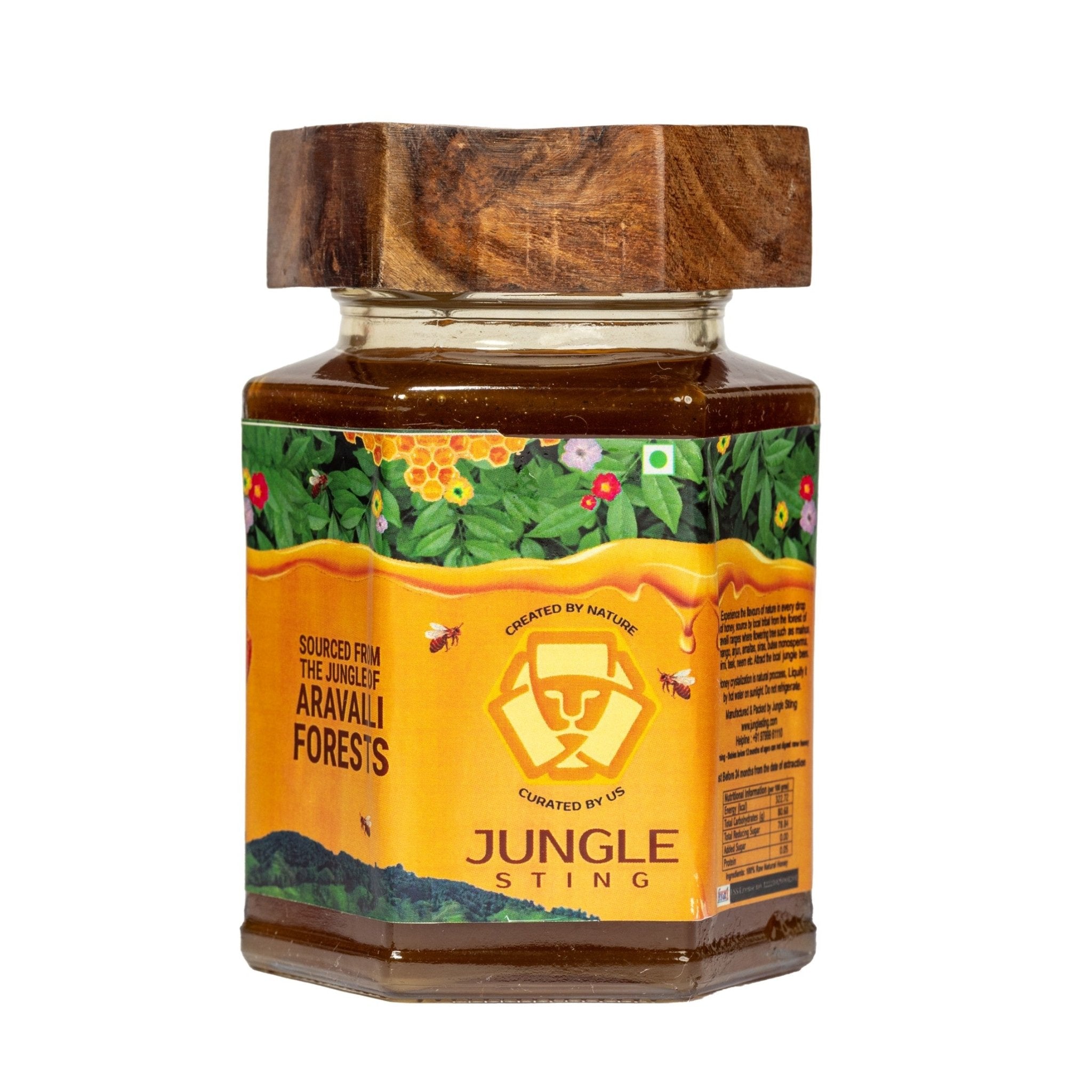 Aravalli Forest Honey | Raw Unprocessed Natural Wild Honey – Honey & Syrups on Brown Living™. SKU: JS_AravalliHoney. Img 5.