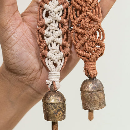 Aria Diamond Keyrings (Set of 2) | Stylish Handmade Keychain Duo – Travel Accessories on Brown Living™. SKU: S23ADIAKEY180-DP. Img 2.