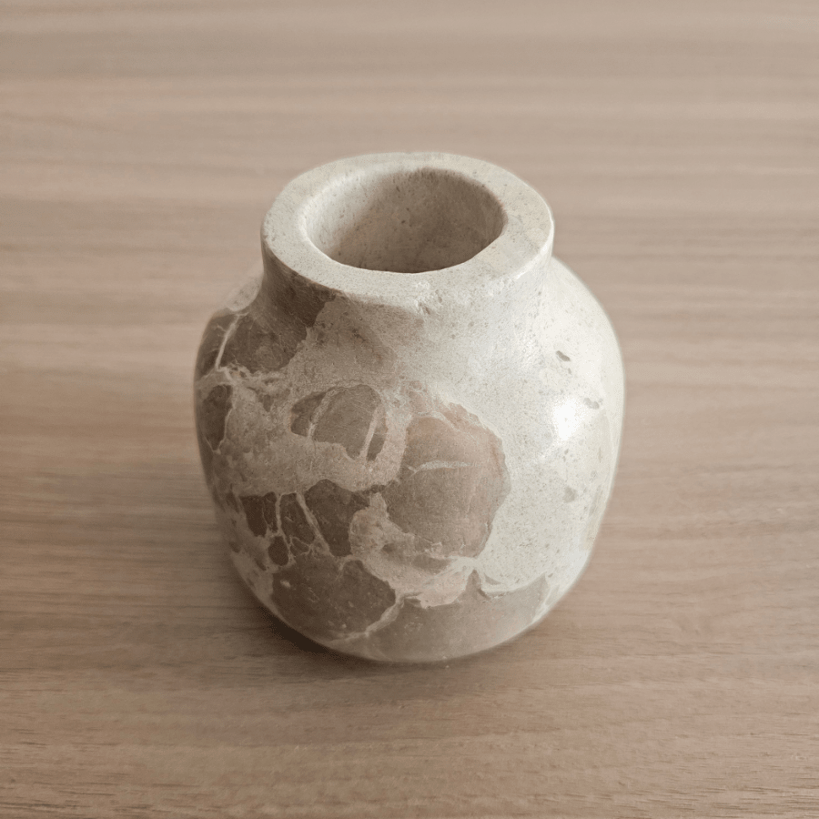 Arica Decorative Vase | Modern Elegant Home Decor Vase – Home Decor on Brown Living™. SKU: badenknot. Img 2.