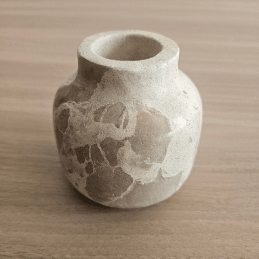 Arica Decorative Vase | Modern Elegant Home Decor Vase – Home Decor on Brown Living™. SKU: badenknot. Img 3.