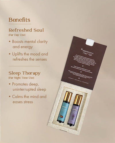 Aromatherapy Gift Box - Roll On For Day & Night – Gift Hampers on Brown Living™. SKU: POSH0009. Img 3.