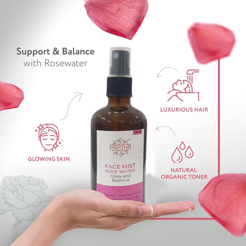 Facial Tonic Mist | Pure Rose Water Pack of