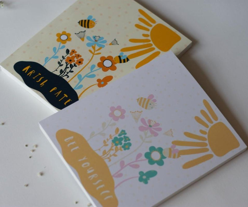 Artbook for Kids - Bee Yourself | Art Paper | Verified Sustainable by Brown Living™