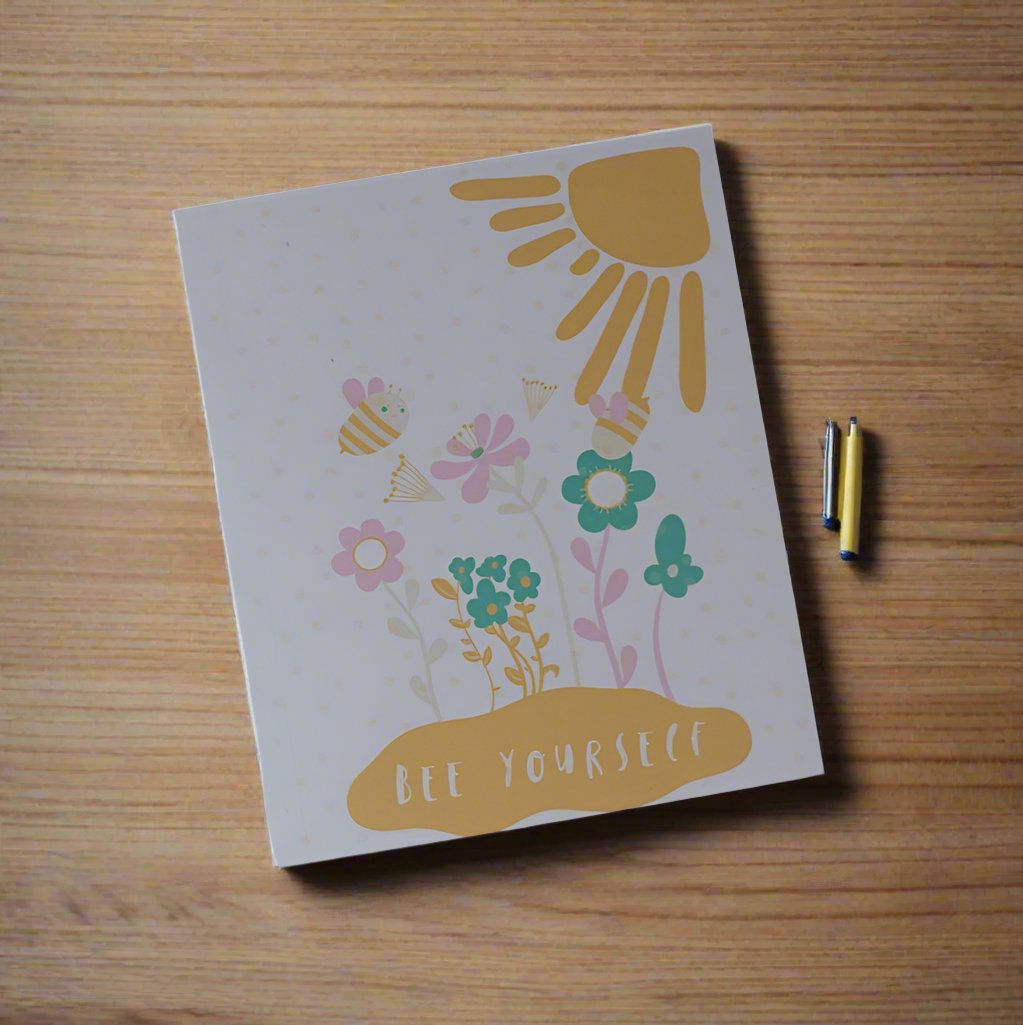 Artbook for Kids - Bee Yourself | Art Paper | Verified Sustainable by Brown Living™